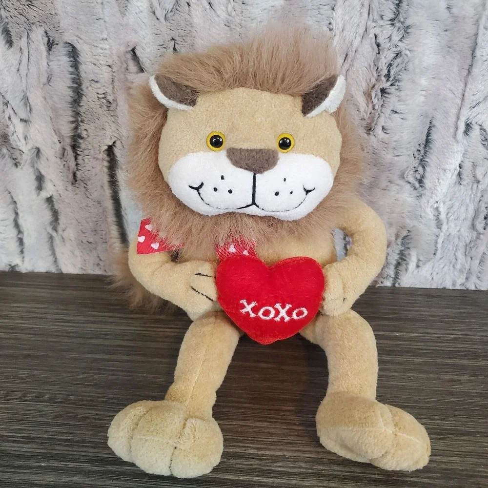 Animal Adventure LOVE LION Plush 14